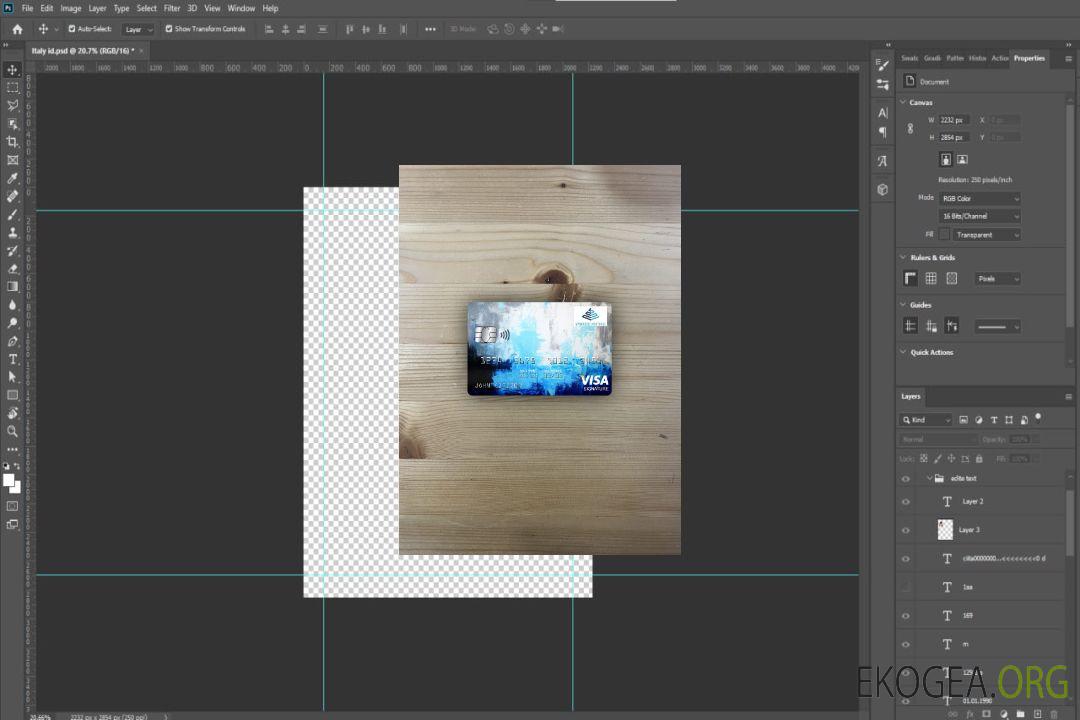 USA Springside Mortgage Bank visa carte signature photolook , template
